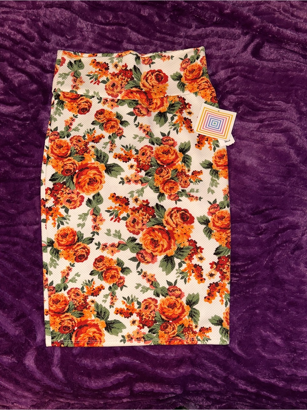 Lularoe gorgeous floral Cassie pencil skirt
